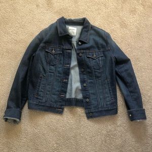 Large Old Navy Dark Denim Jacket